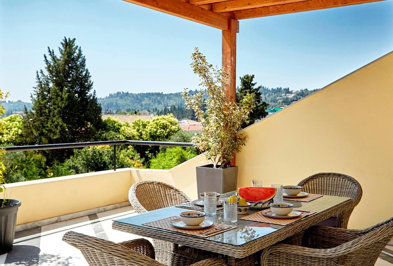 Helion Apartments Gouvia Dış mekan fotoğraf
